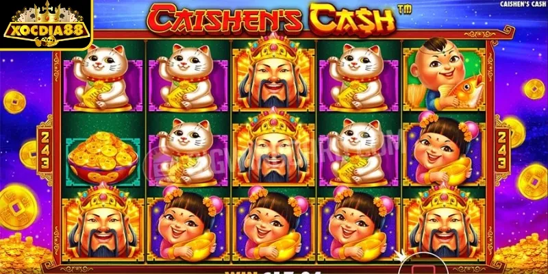 Chủ đề thần tài Pragmatic Play - Caishen Cash độc đáo