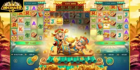 PGS - Caishen Win với biểu tượng thần tài may mắn